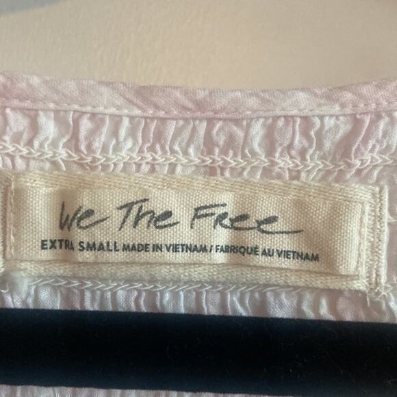 Free People We the Free Smocked Ombré Sleeveless Top Coverup - extra small - Picture 4 of 6